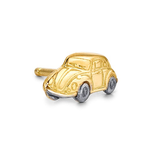 Oorknop 1 stuk 750/18 krt geel goud Auto