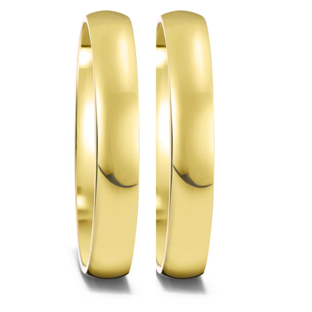 Partnerring 375/9 krt geel goud