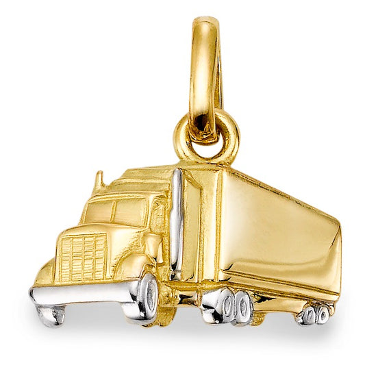Hanger 750/18 krt geel goud Vrachtwagens