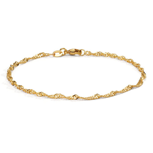 Armband 750/18 krt geel goud 19 cm