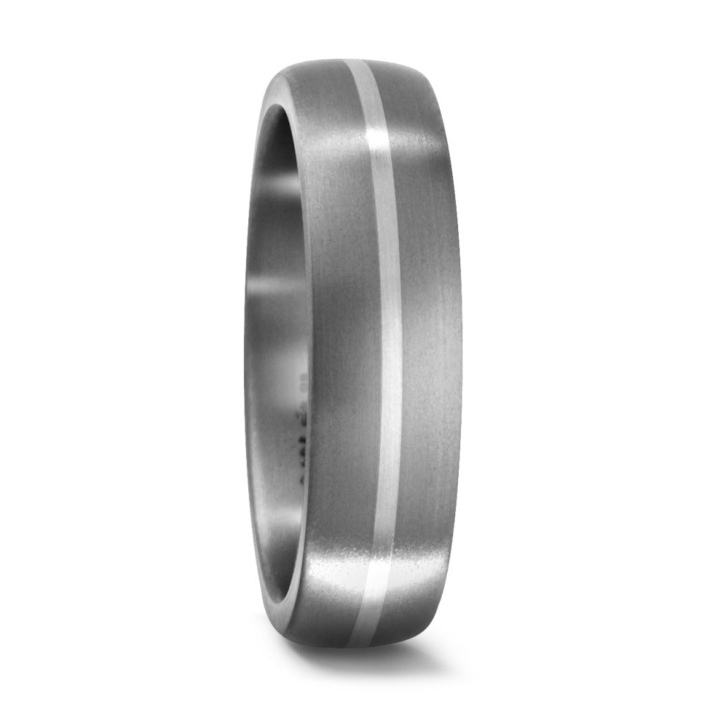Ring Titanium, 750/18K krt witgoud