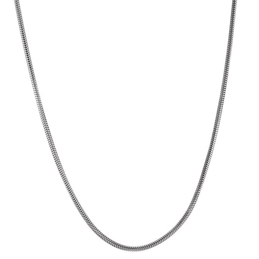 Collier Zilver Gerhodineerd 42 cm