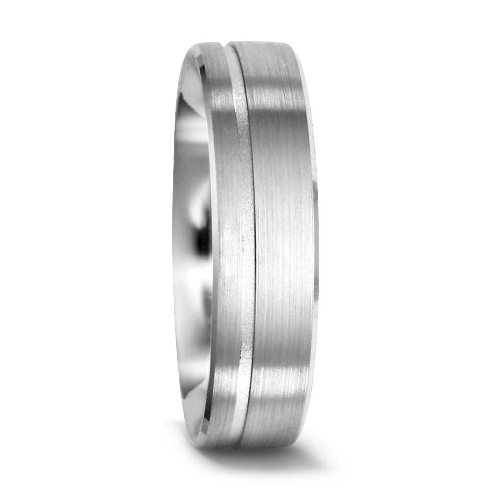 Partnerring 750/18K krt witgoud