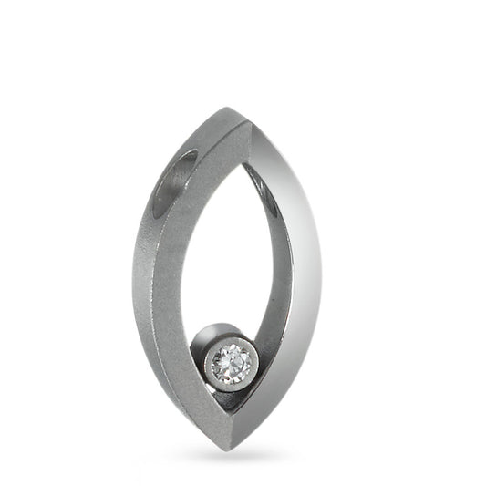 Hanger Titanium Diamant 0.03 ct, w-si