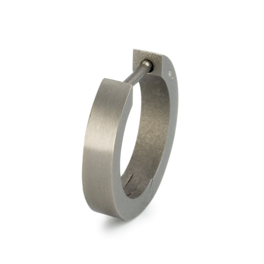 Scharnier oorring 1 stuk Titanium