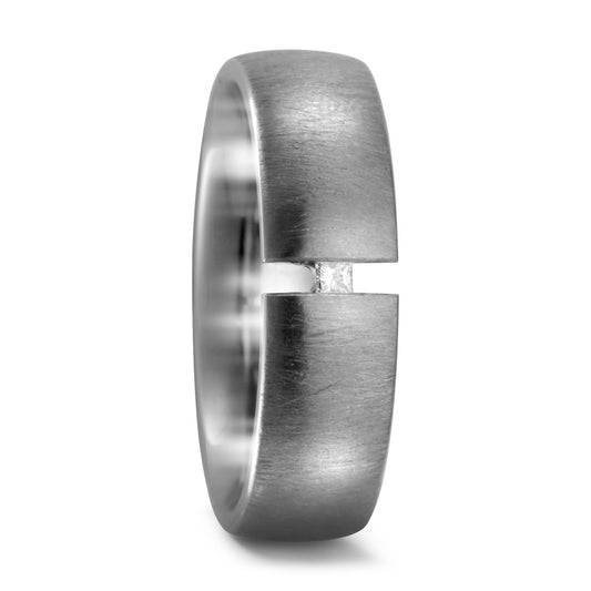 Partnerring Titanium Diamant 0.025 ct, tw-si