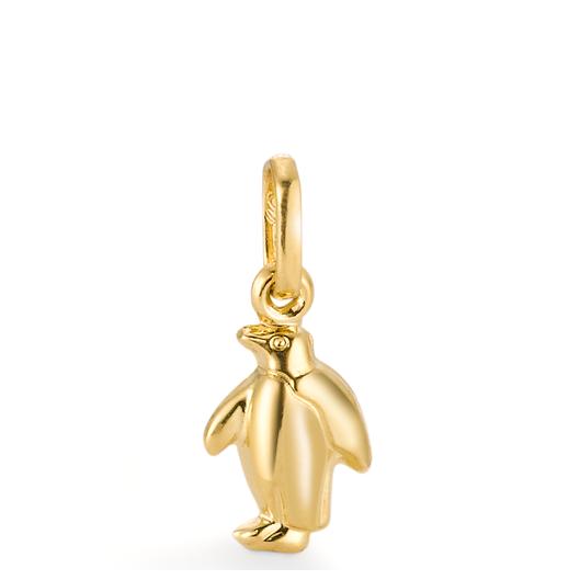 Hanger 750/18K geel goud Pinguïn