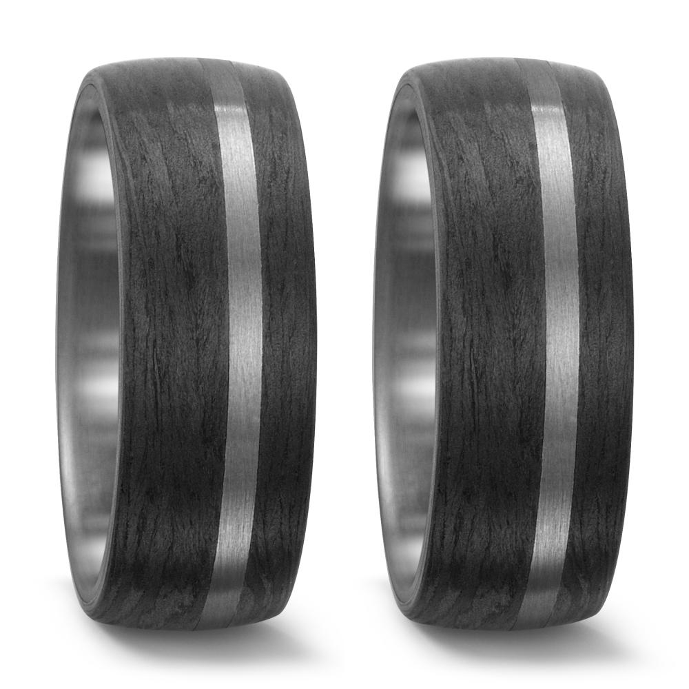 Partnerring Titanium, Carbon