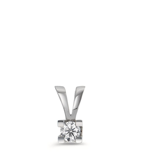 Hanger 750/18K witgoud Diamant 0.10 ct, w-si