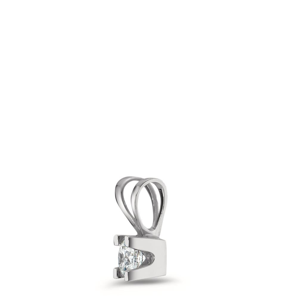 Hanger 750/18K witgoud Diamant 0.15 ct, w-si