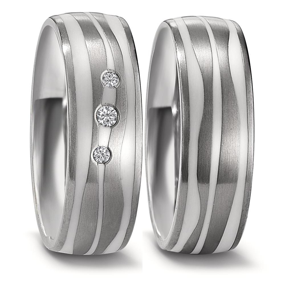 Partnerring Titanium, Keramiek