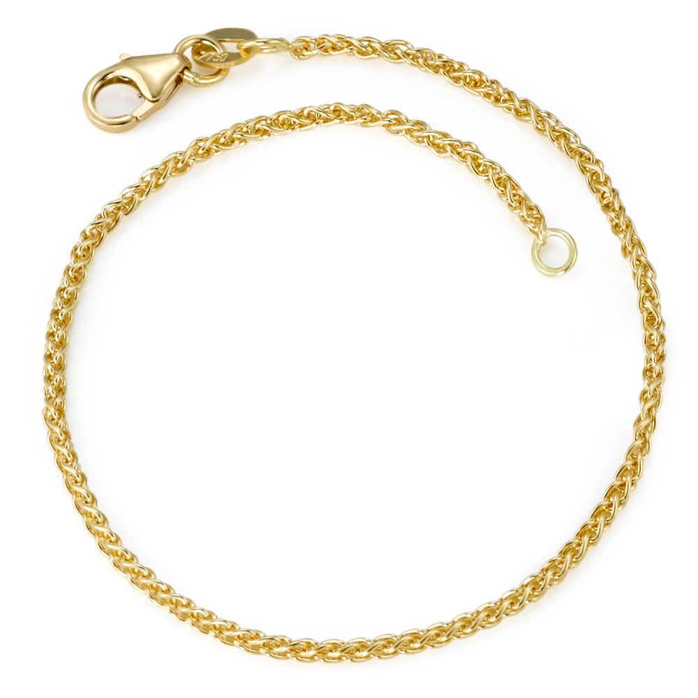 Armband 750/18 krt geel goud 19 cm Ø1.6 mm