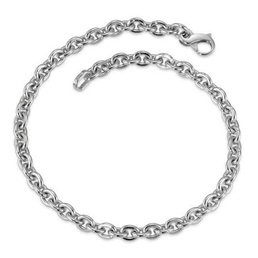 Armband 375/9K witgoud 19 cm Ø4 mm