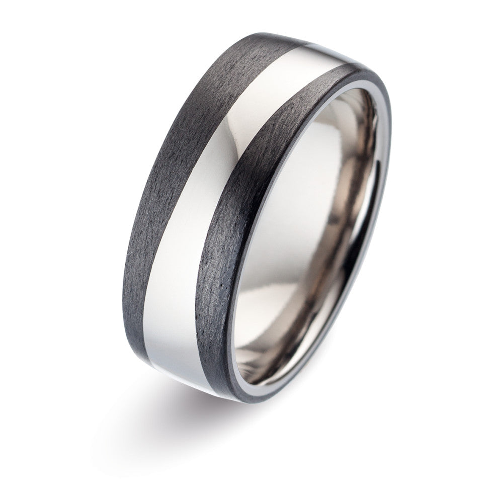 Partnerring Titanium, Carbon