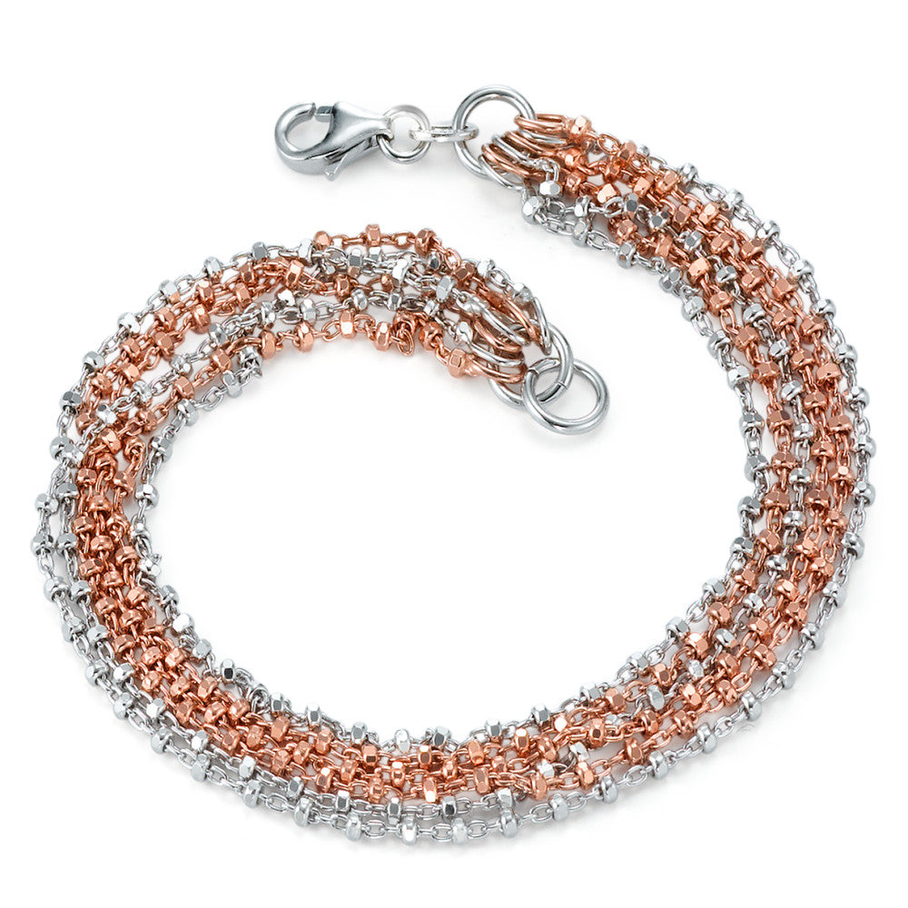 Armband Zilver Rosé Verguld 19 cm