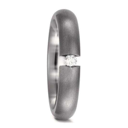 Partnerring Titanium Diamant 0.05 ct