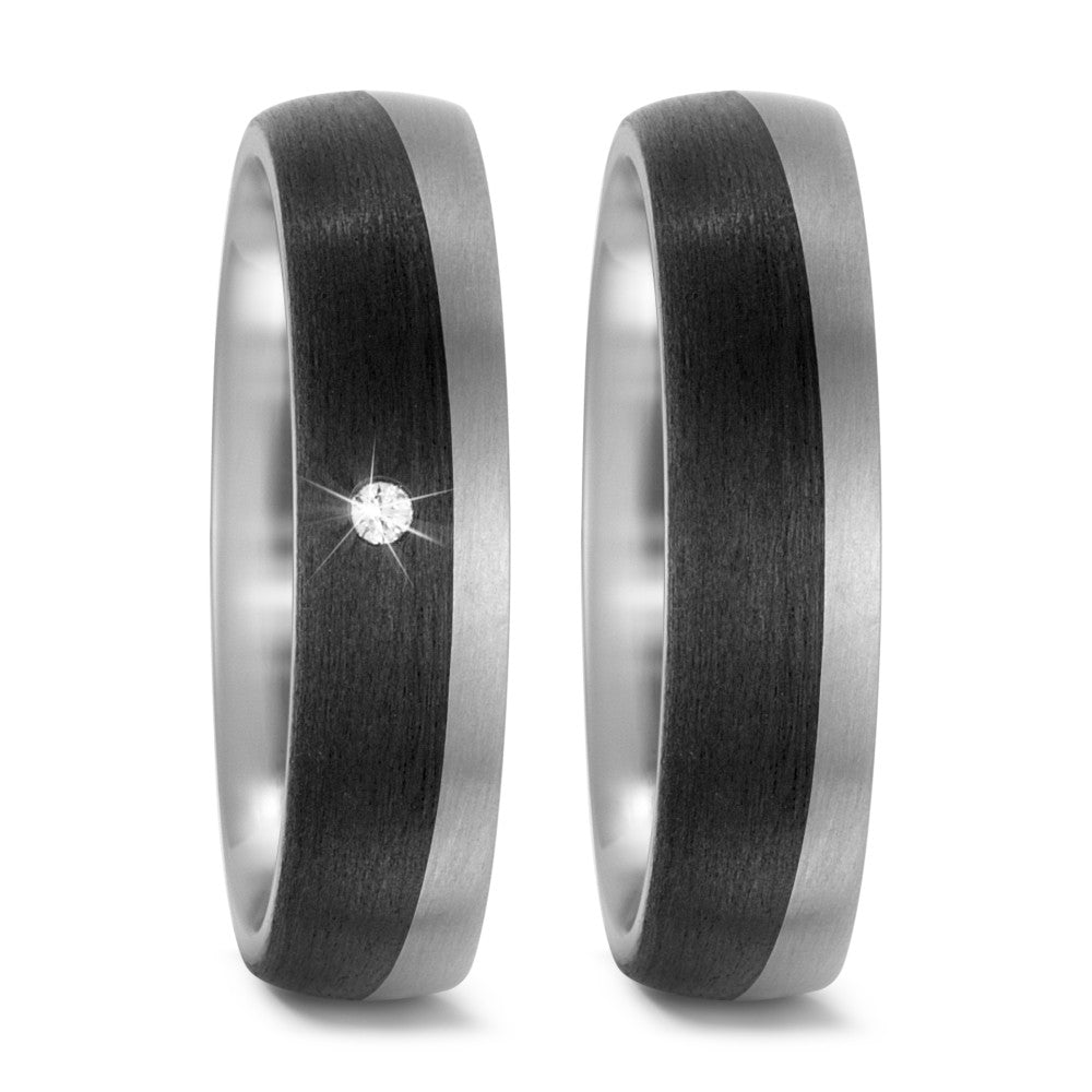 Partnerring Titanium, Carbon