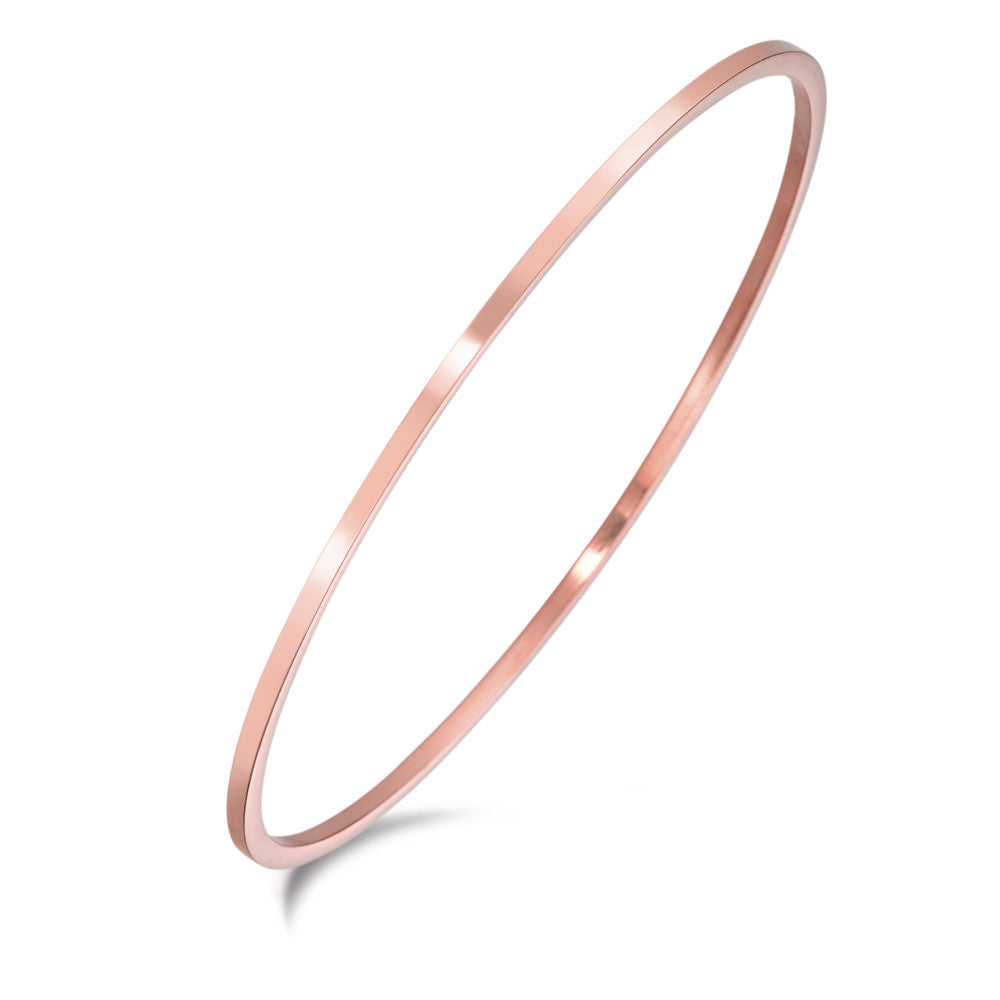 Armband Roestvrijstaal Rosé IP-gecoat Ø68 mm