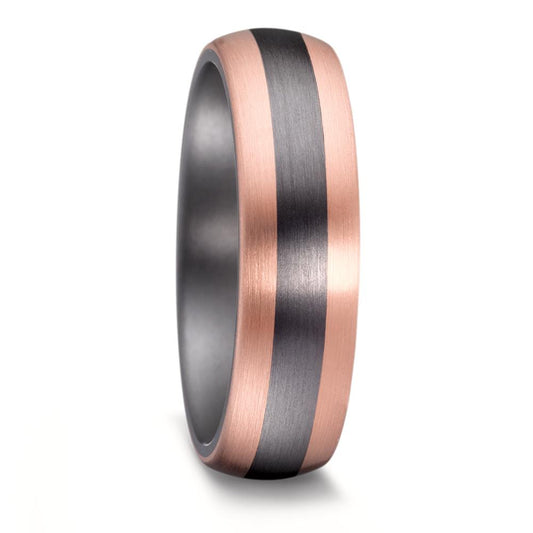 Partnerring 999 Tantaal, 585/14 krt roségoud