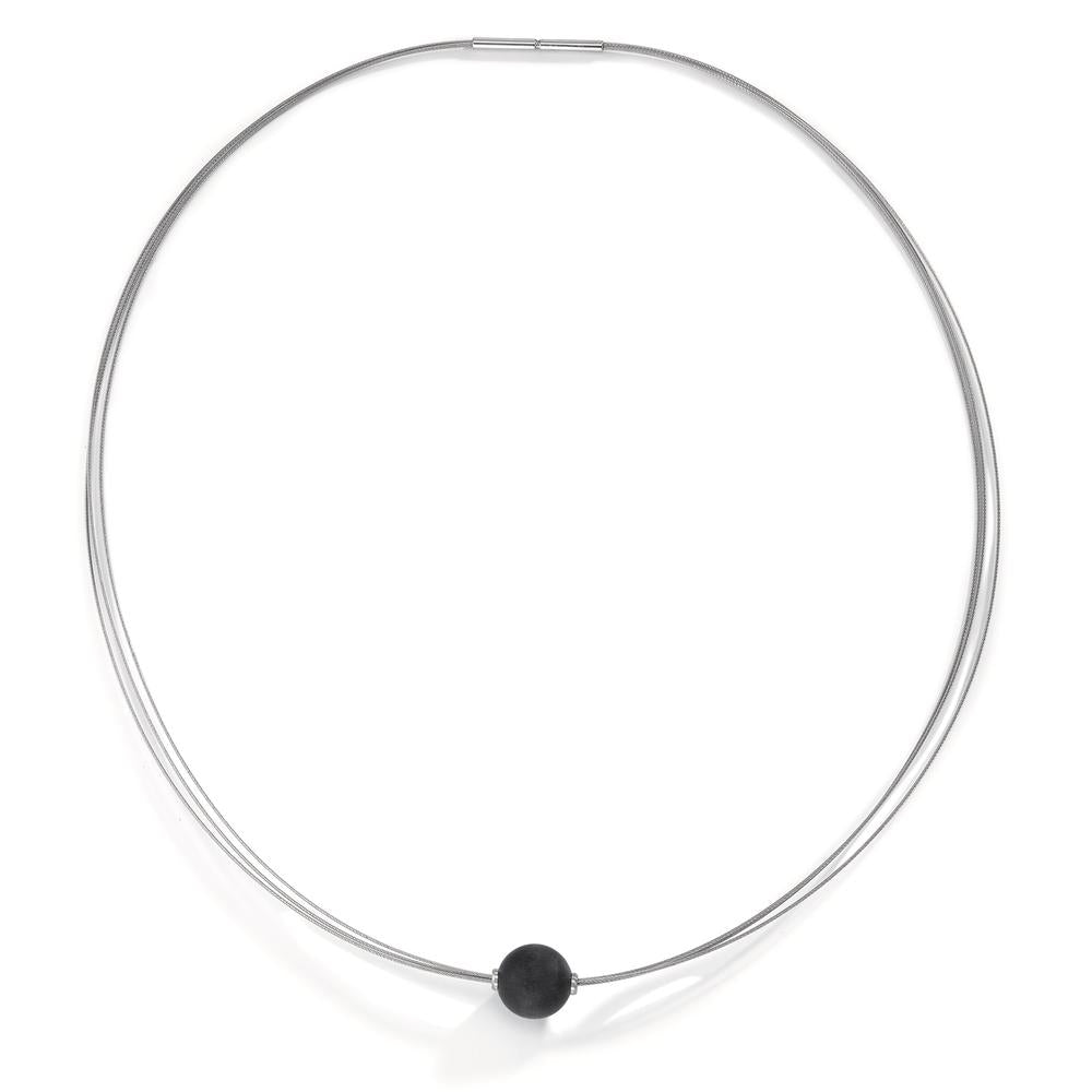 Collier Roestvrijstaal, Carbon 42 cm