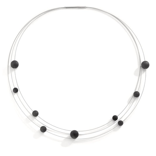 Collier Roestvrijstaal, Carbon 42 cm