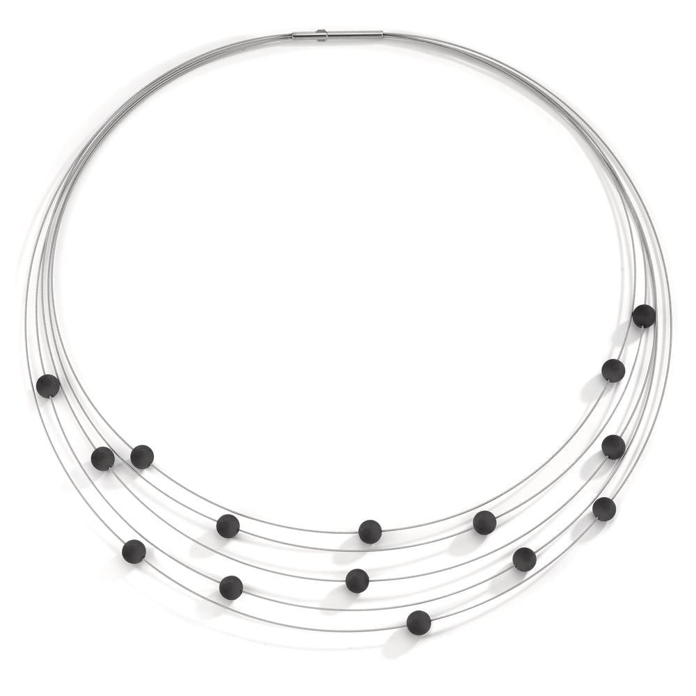 Collier Roestvrijstaal, Carbon 42 cm