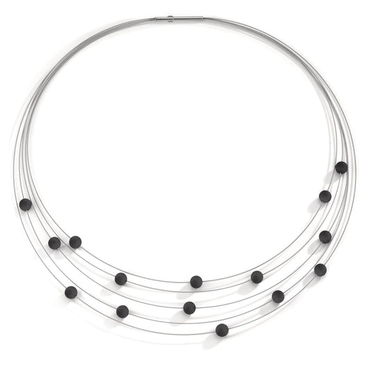 Collier Roestvrijstaal, Carbon 42 cm