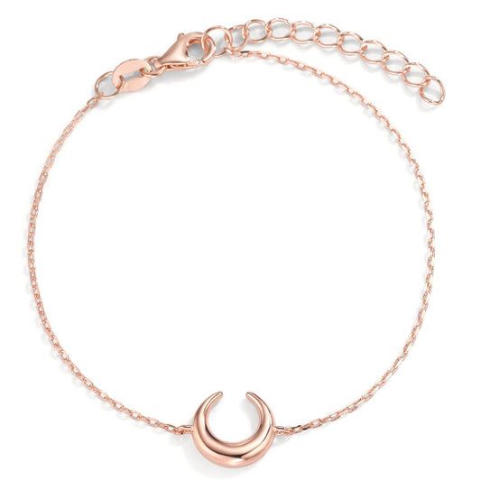 Armband Zilver Rosé Verguld Maan 16-19 cm