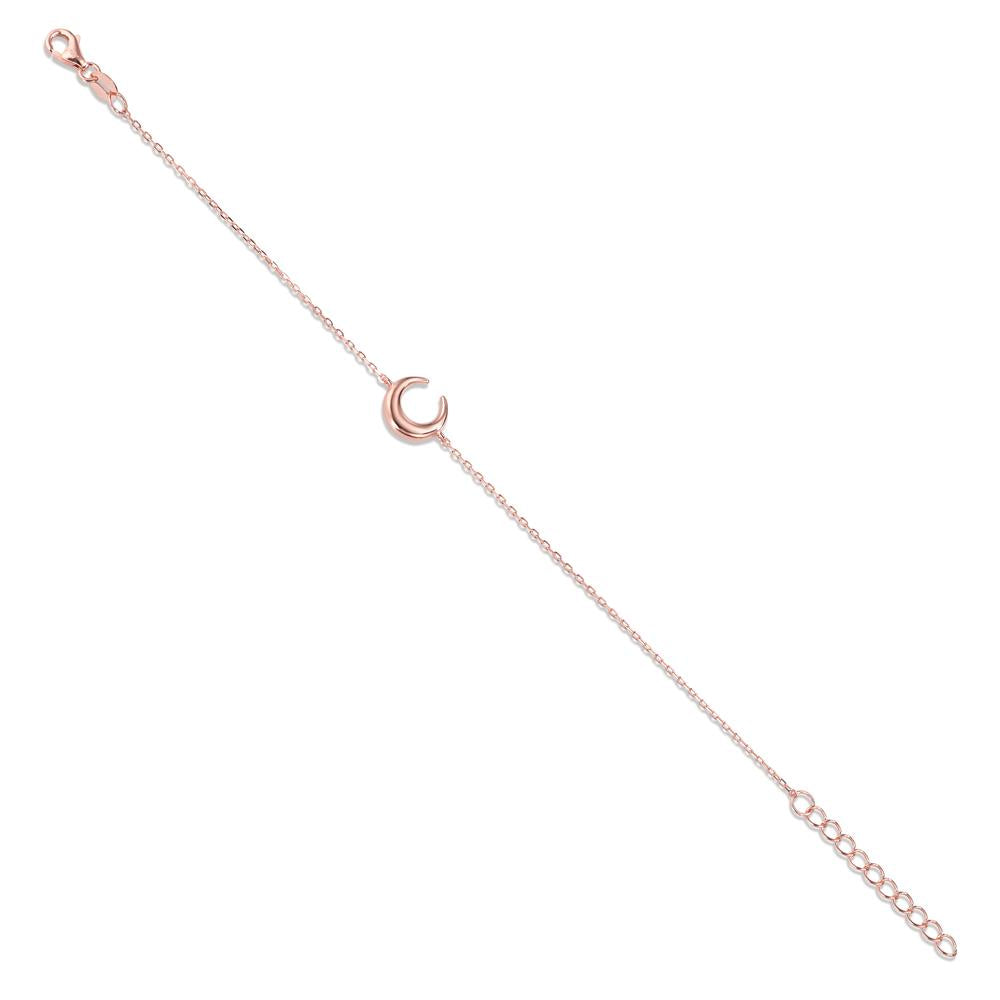 Armband Zilver Rosé Verguld Maan 16-19 cm