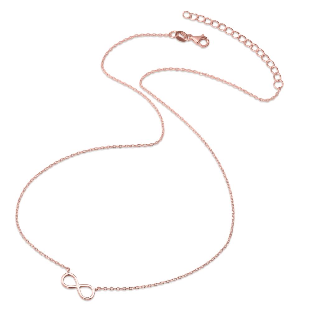 Collier Zilver Rosé Verguld Oneindigheid 39-44 cm