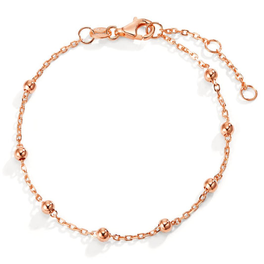 Armband Zilver Rosé Verguld 15.5-18.5 cm