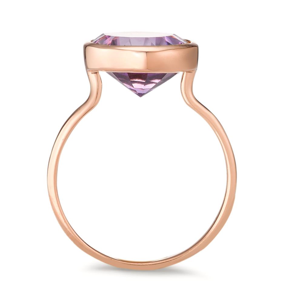 Ring Zilver Amethist Rosé Verguld Ø11.5 mm