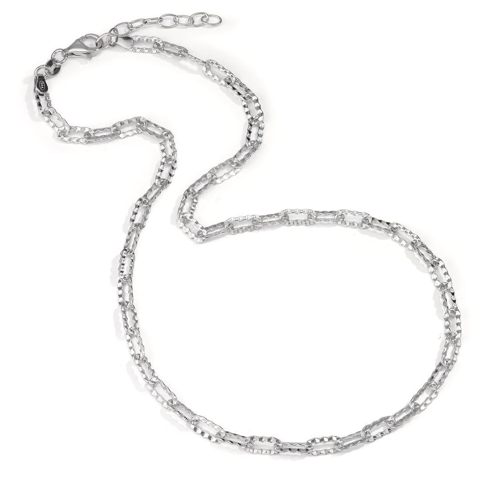 Collier Zilver Gerhodineerd 41-45 cm