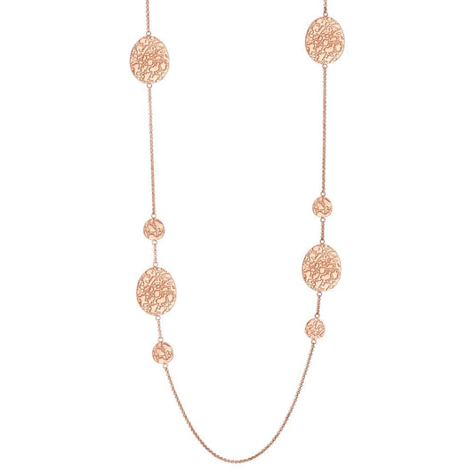 Collier Roestvrijstaal Rosé IP-gecoat 90 cm