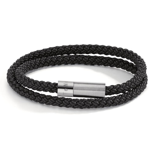 Armband Roestvrijstaal, Rubber 19 cm