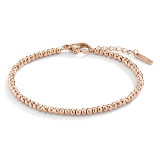 Armband Roestvrijstaal Rosé IP-gecoat 16.5-19 cm Ø3 mm