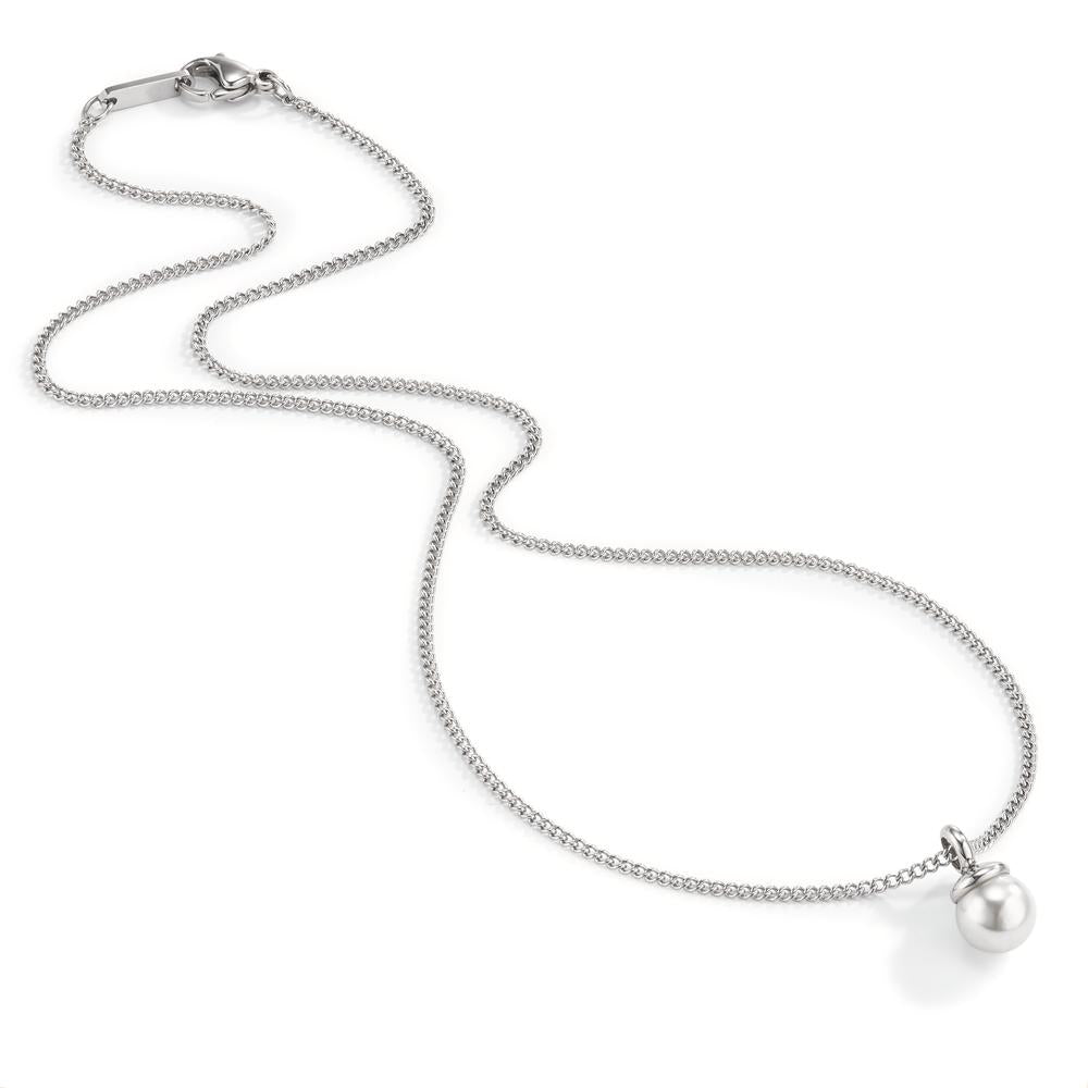 Collier met hanger Roestvrijstaal 42 cm Ø7 mm