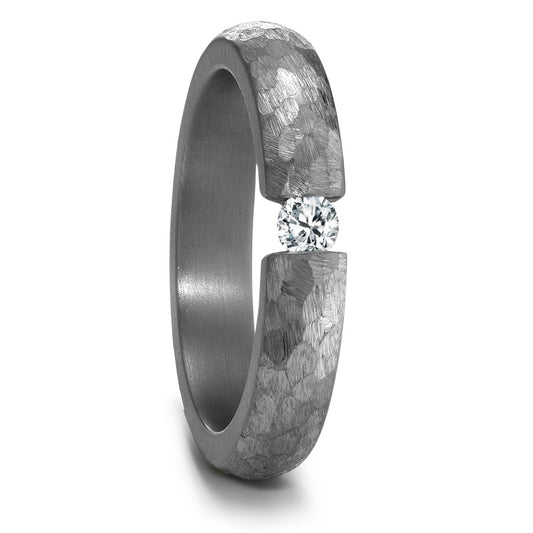 Partnerring 999 Tantaal Diamant 0.10 ct, w-si