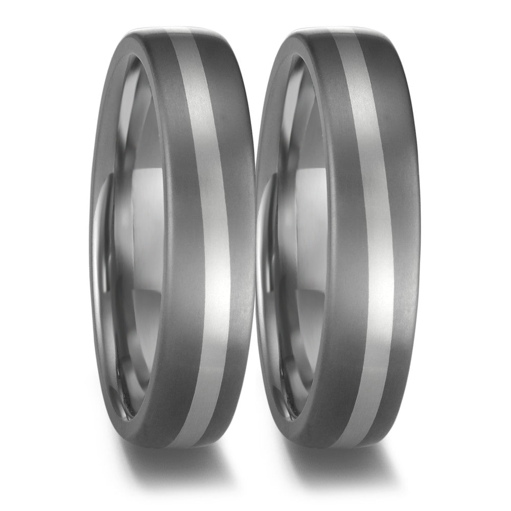 Partnerring 999 Tantaal, 950 Platina