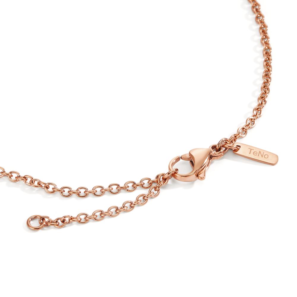 Collier Roestvrijstaal Rosé IP-gecoat 42-45 cm