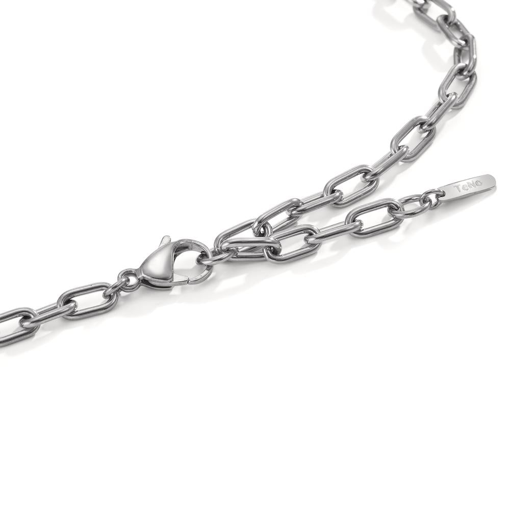 Collier Roestvrijstaal, Carbon 42-45 cm