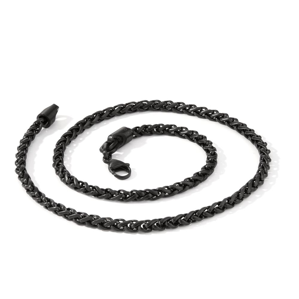 Collier Roestvrijstaal Zwart IP-gecoat 50 cm Ø4.5 mm