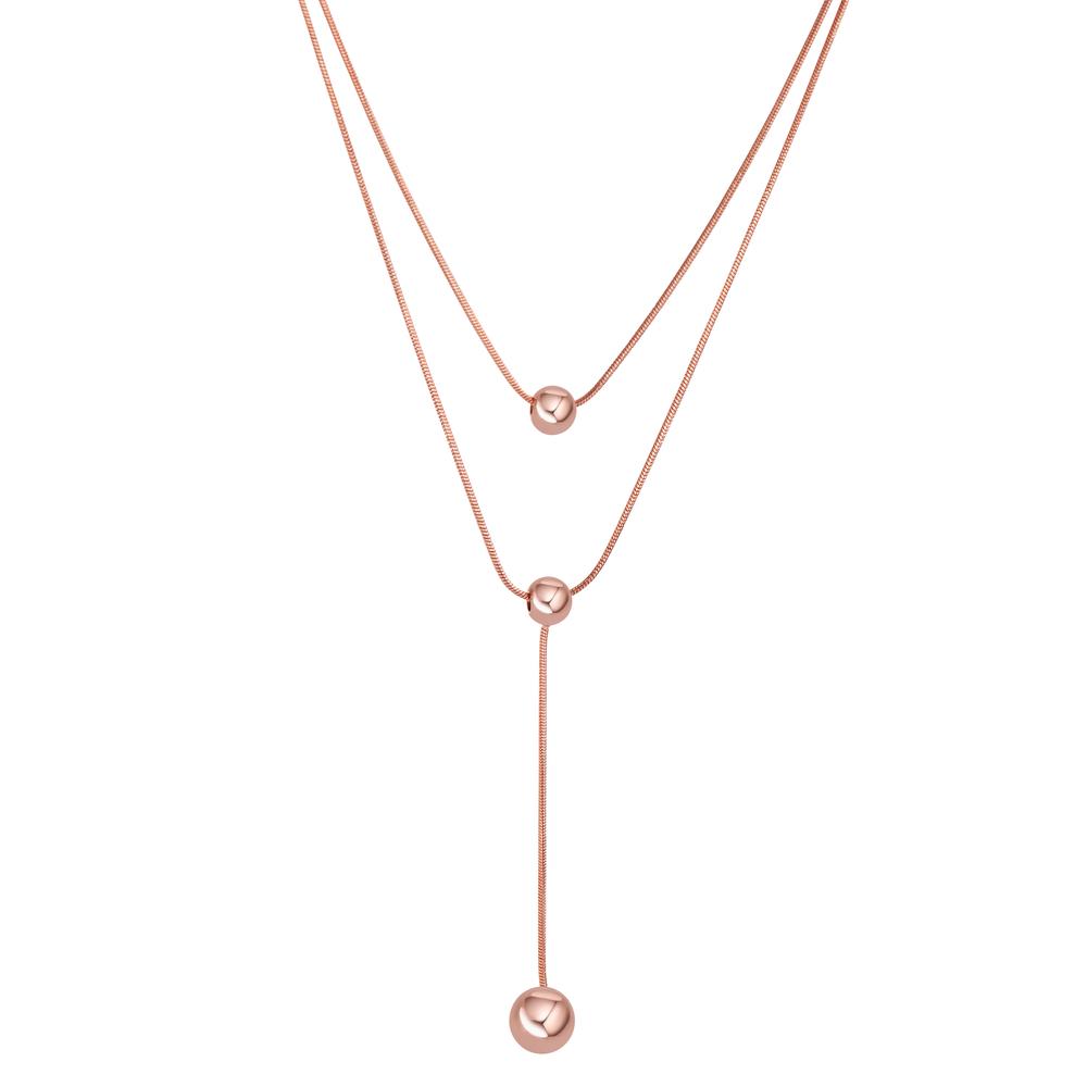 Collier Roestvrijstaal Rosé IP-gecoat 39-45 cm