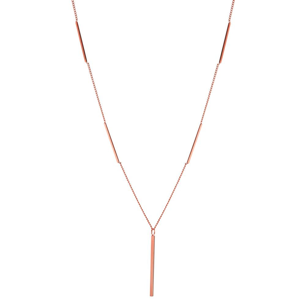 Collier Roestvrijstaal Rosé IP-gecoat 41-47 cm