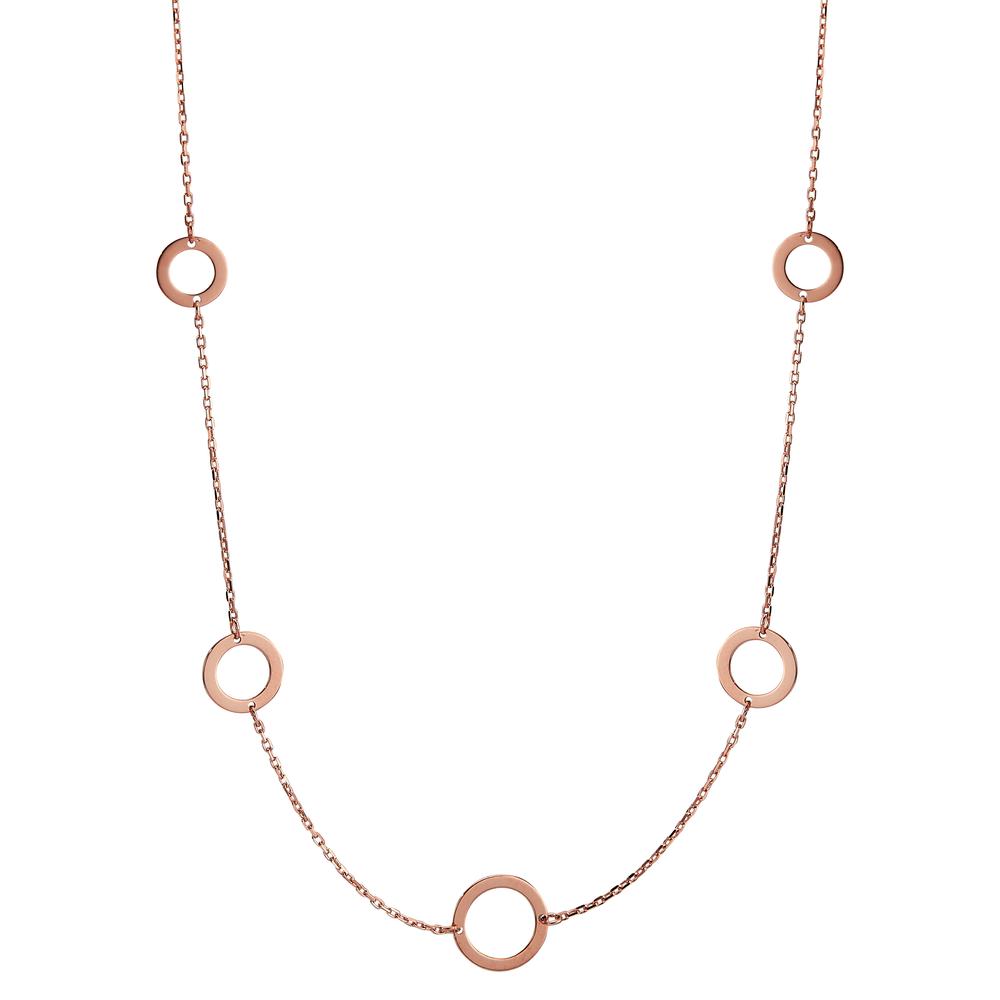 Collier 585/14K rood goud 42-45 cm