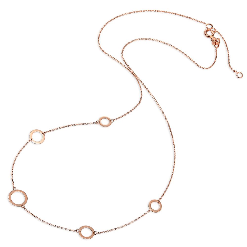 Collier 585/14K rood goud 42-45 cm