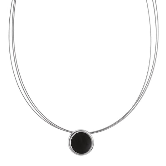 Collier Roestvrijstaal Geëmailleerd 42 cm Ø13 mm