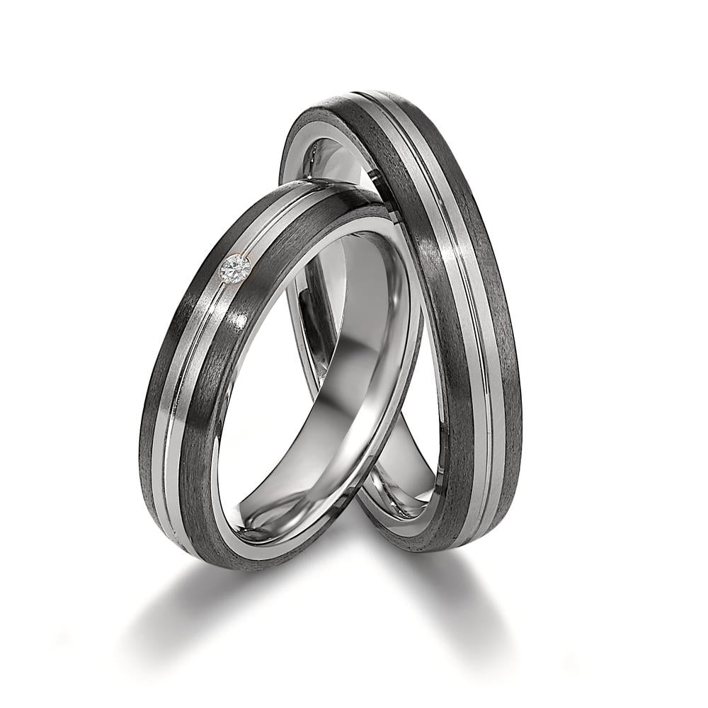 Partnerring Titanium, Carbon