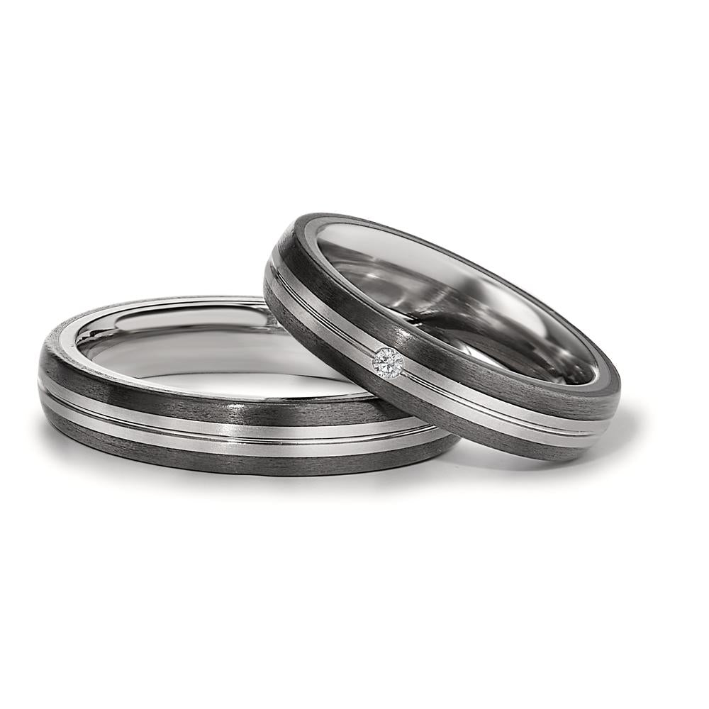 Partnerring Titanium, Carbon