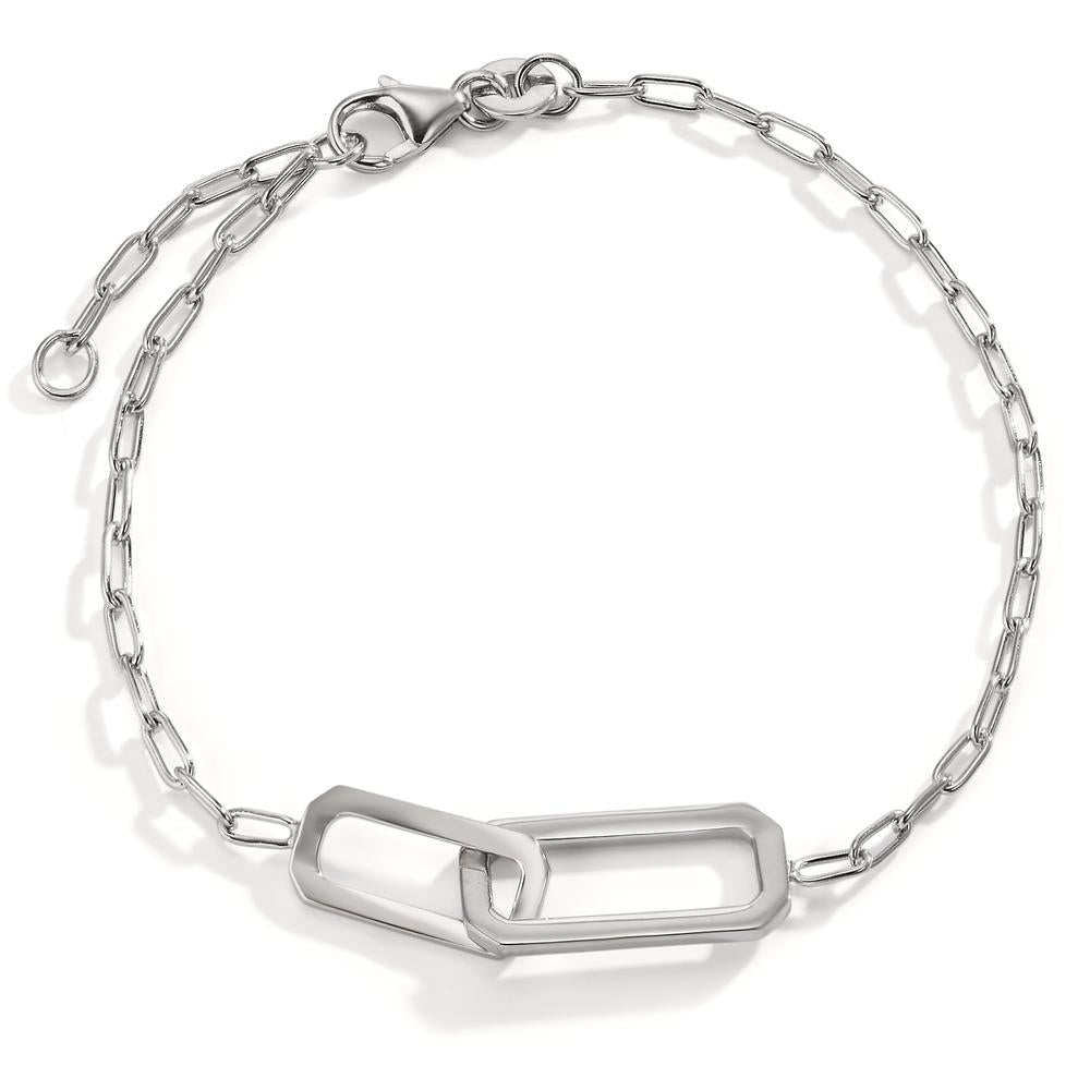 Armband Zilver Gerhodineerd 16.5-18.5 cm